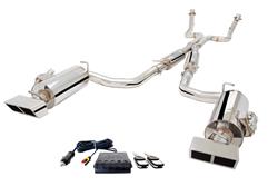XForce Polished Stainless Steel Exhaust 08-14 Challenger 5.7L - Click Image to Close